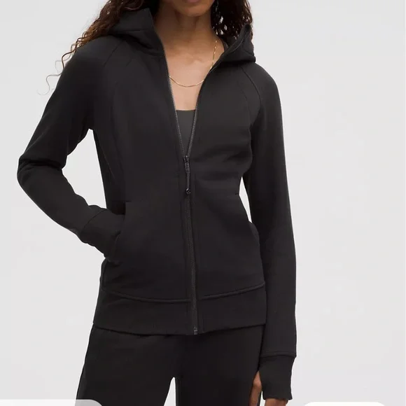 Lululemon Black Scuba Full Zip Up - Picture 9 of 10